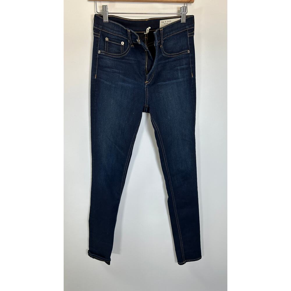 Rag & Bone Dark Wash High Rise Skinny Jeans Womens Size 27
